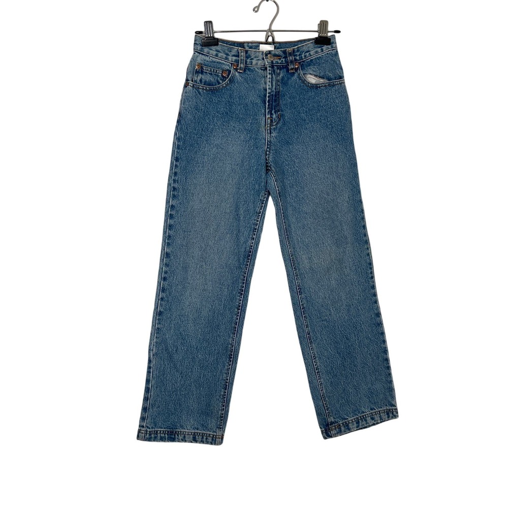 Lucky Brand Dungarees Style 181 Size 12 Relaxed Fit Low Rise Vintage Wash